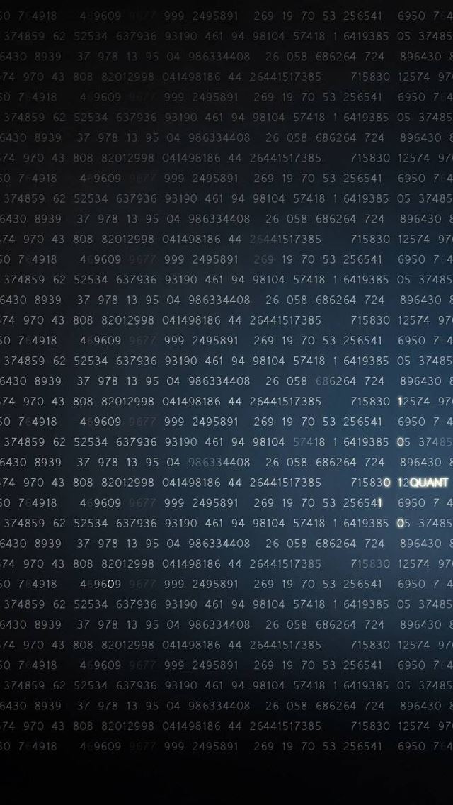 640x1136 Quantum Binary - binary iPhone Wallpaper
