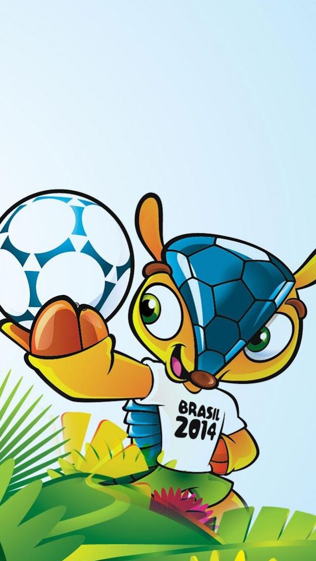 640x1136 Fifa World Cup Mascot -  iPhone Wallpaper