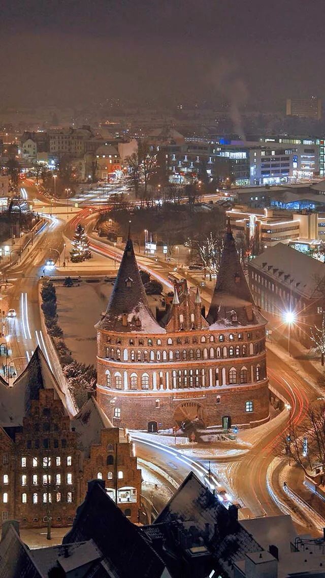640x1136 Castle night - castle iPhone Wallpaper