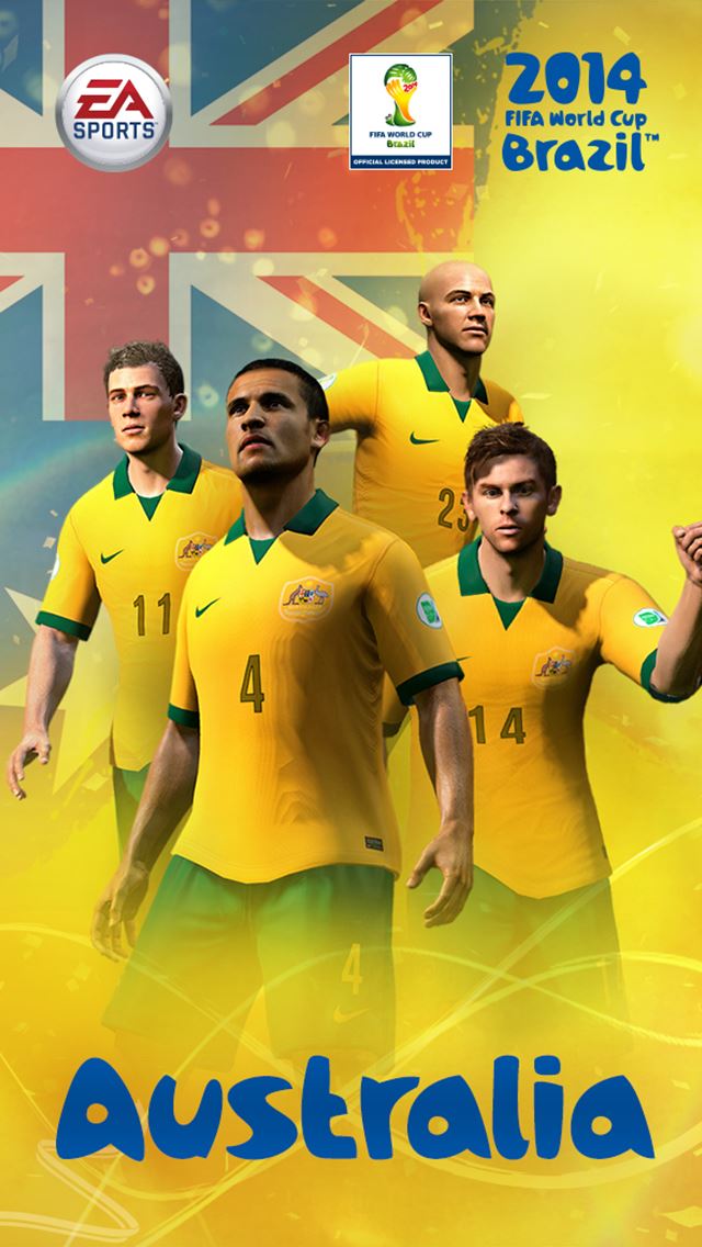 640x1136 2014 FIFA World Cup Australia -  iPhone Wallpaper