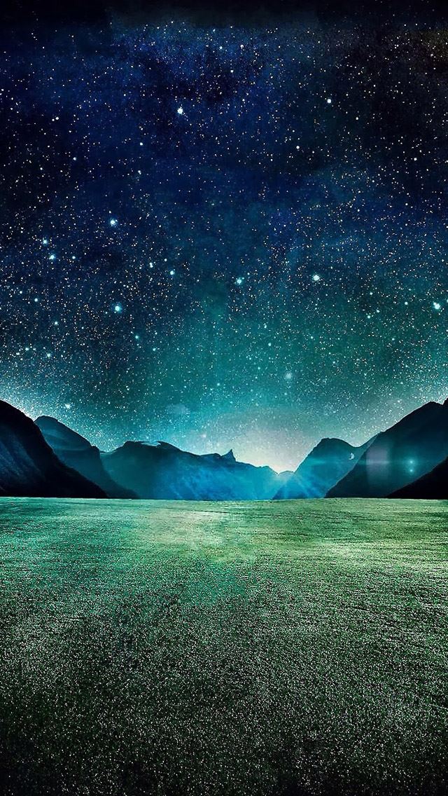 640x1136 The starry night - starry iPhone Wallpaper