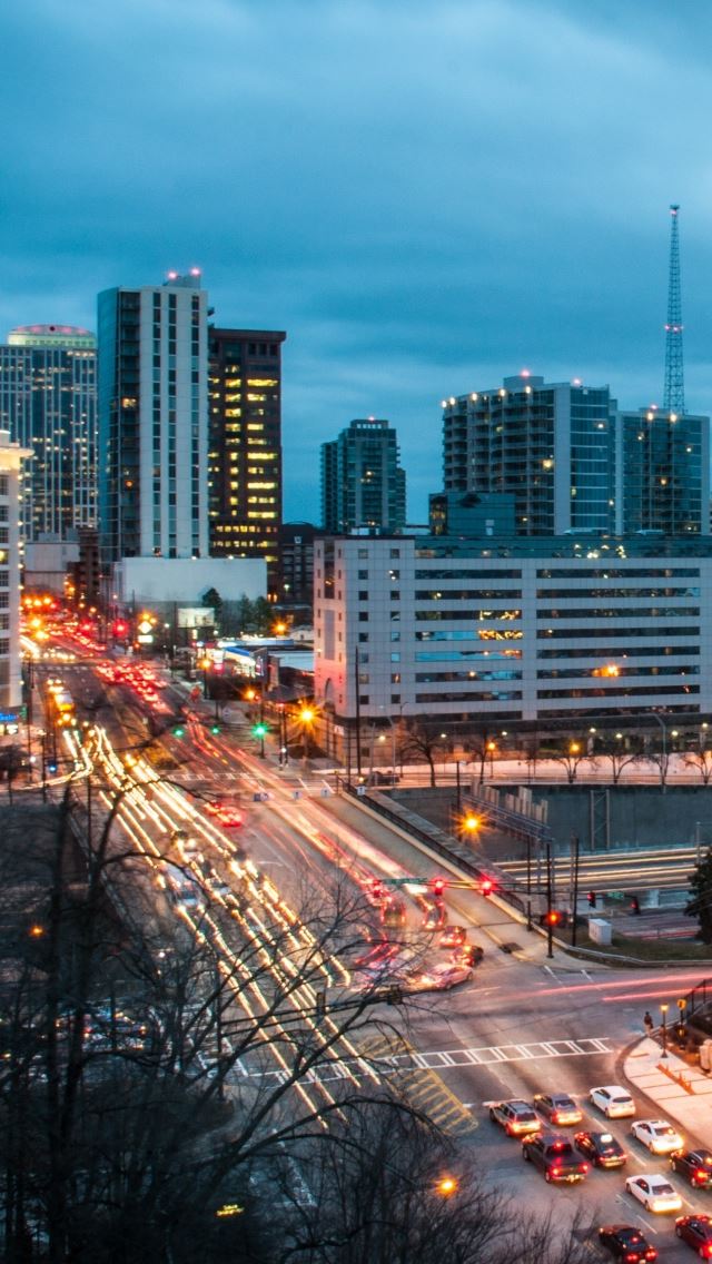 640x1136 Downtown Atlanta - atlanta iPhone Wallpaper