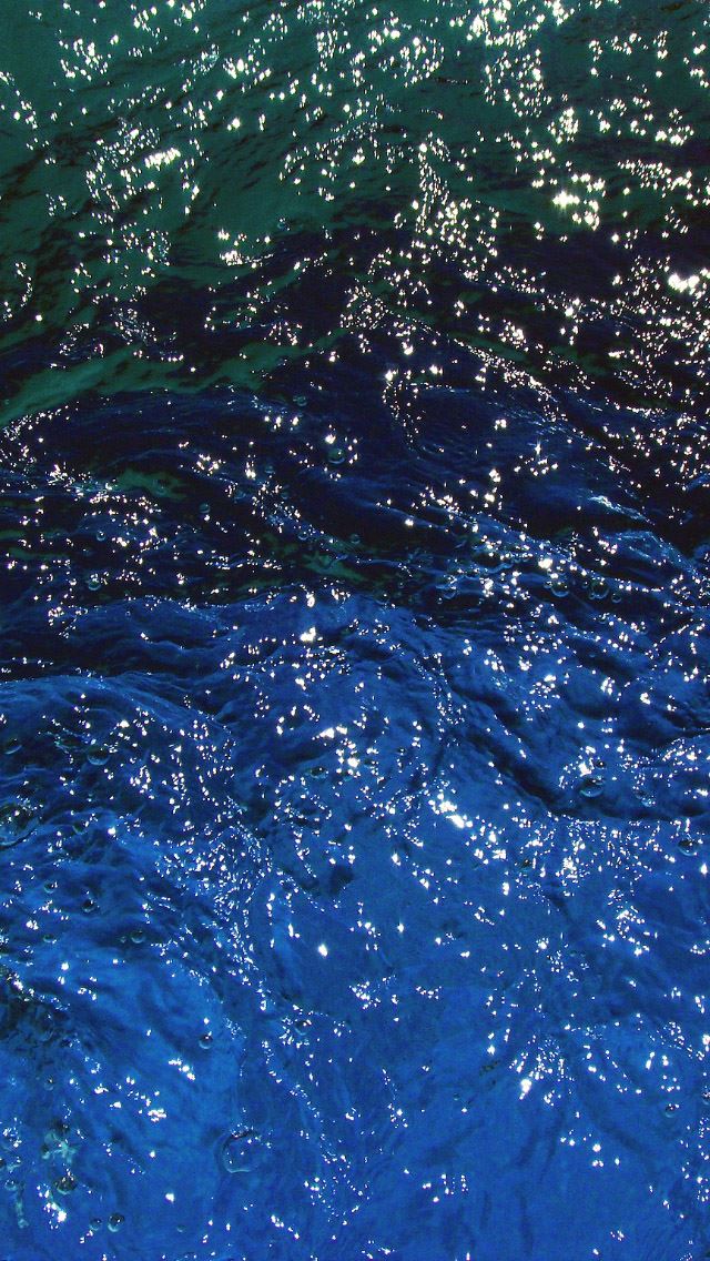 640x1136 Water Texture Dark - wave iPhone Wallpaper