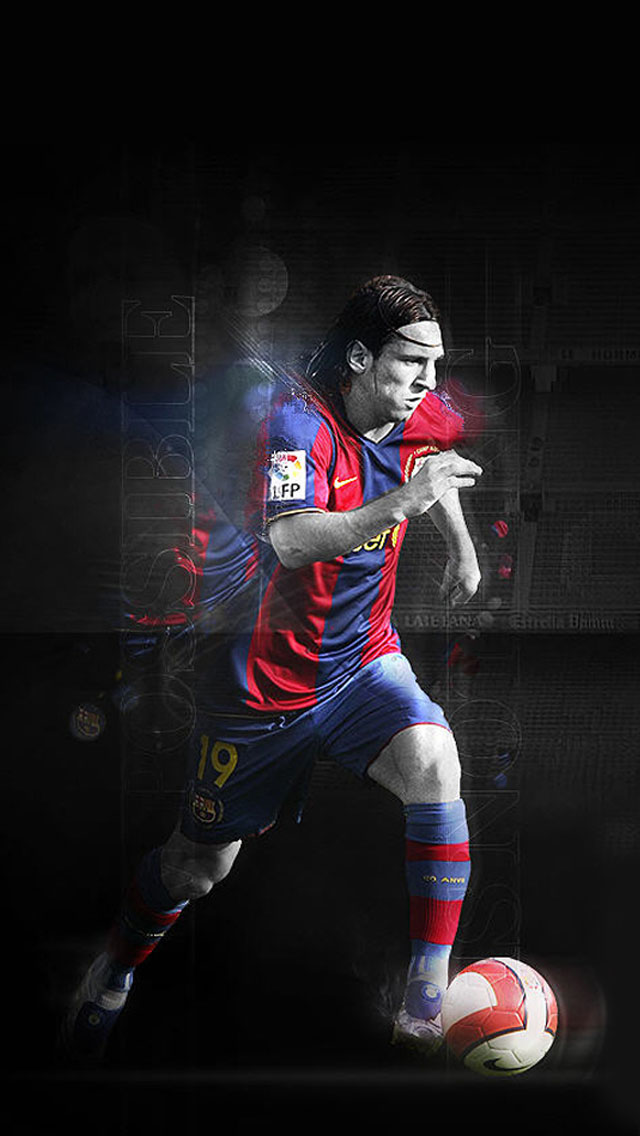 Lionel Messi Barcelona iPhone wallpaper 