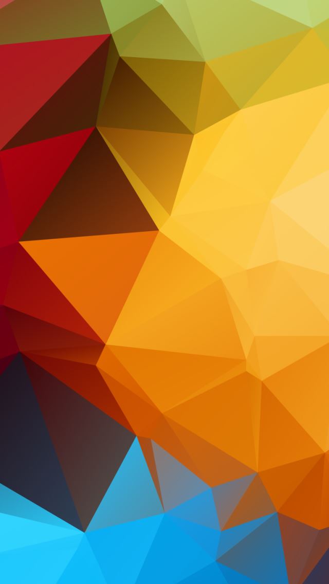 640x1136 Polygon Balls -  iPhone Wallpaper