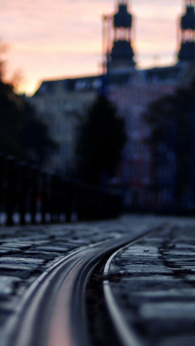640x1136 Evening weekend - bokeh iPhone Wallpaper