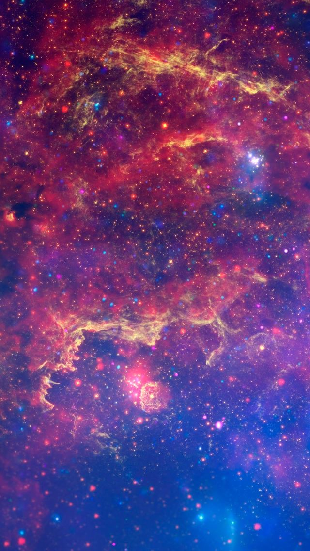640x1136 Fantasy Space - nebula iPhone Wallpaper