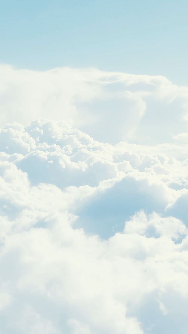 640x1136  Thick Clouds In The Air - clouds iPhone Wallpaper