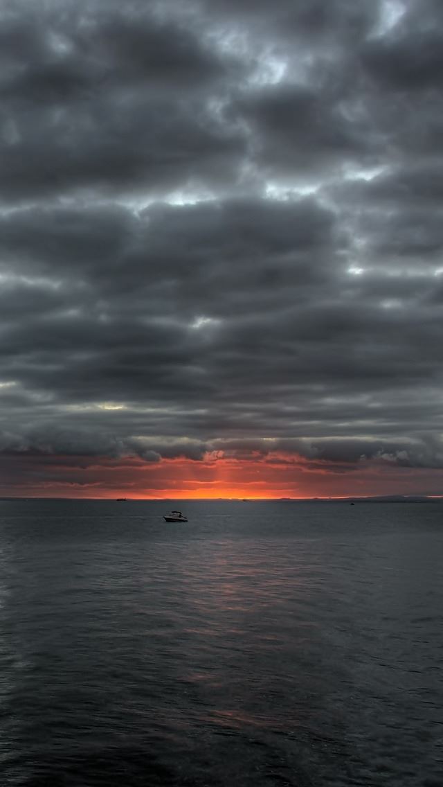 640x1136 Sunset -  iPhone Wallpaper