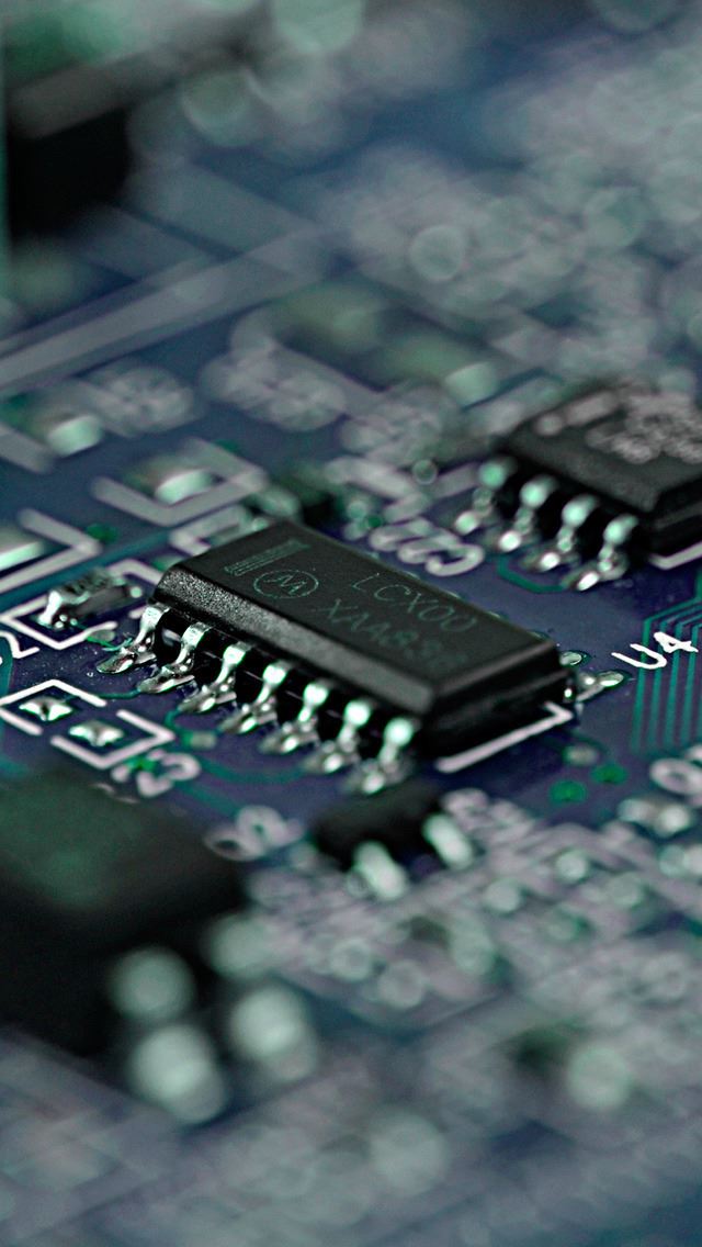 640x1136 Circuit Board - line iPhone Wallpaper