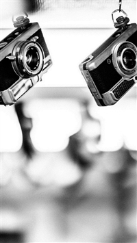 Black and white dslr camera, HD phone wallpaper | Peakpx