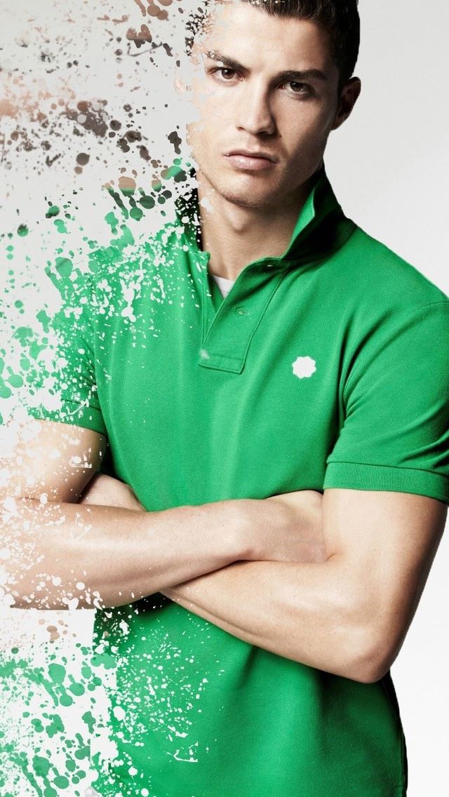 640x1136 Cristiano Ronaldo Digital Art -  iPhone Wallpaper