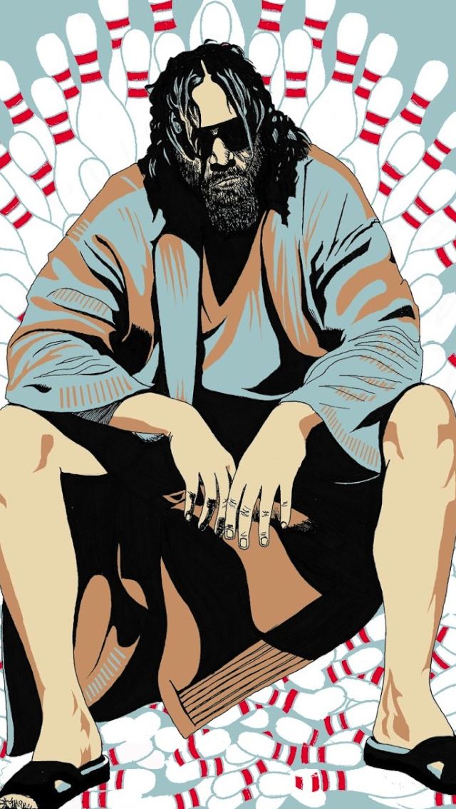 640x1136 The Big Lebowski -  iPhone Wallpaper