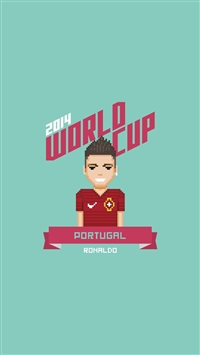 World Cup Star Portugal Ronaldo wallpaper