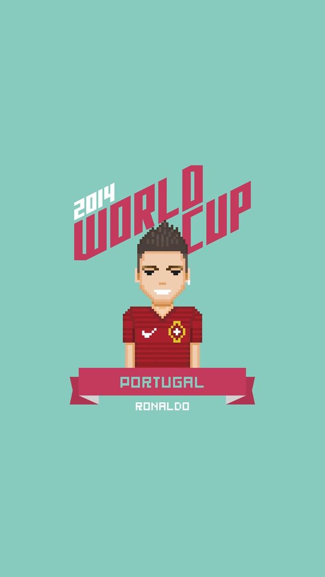 640x1136 World Cup Star Portugal Ronaldo -  iPhone Wallpaper
