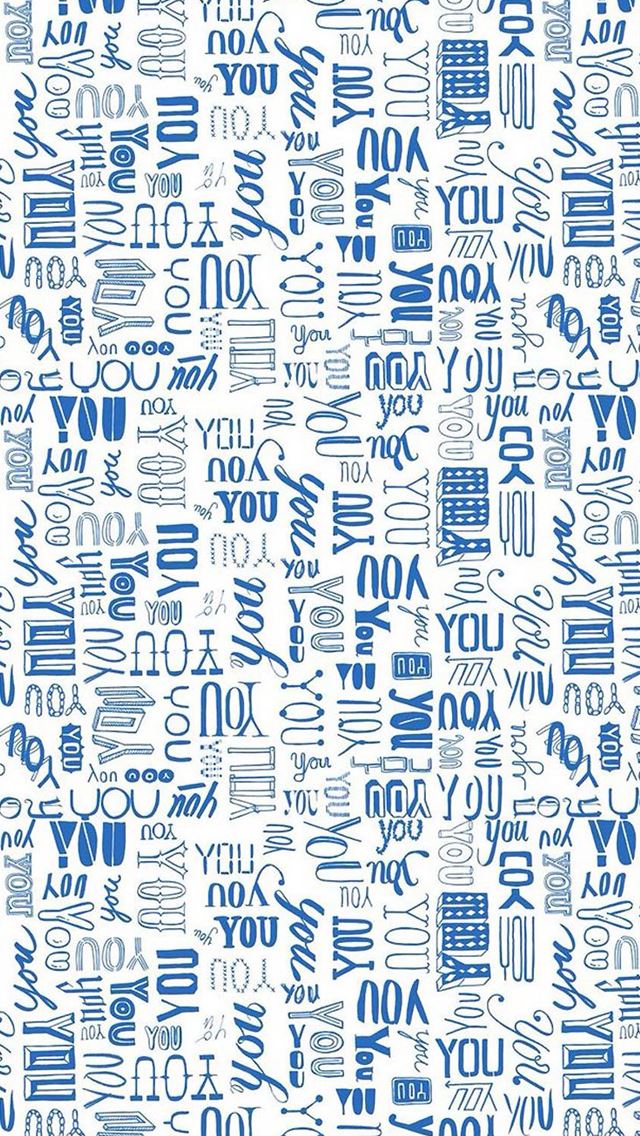 640x1136 You - clean iPhone Wallpaper