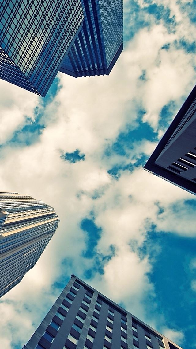 640x1136 City sky - building iPhone Wallpaper