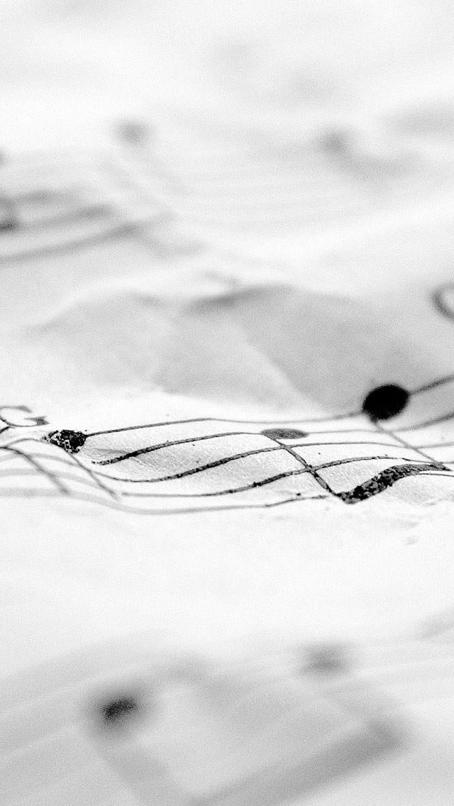 640x1136 Music Composer - macro iPhone Wallpaper