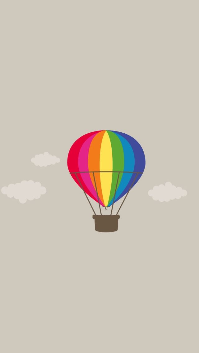 640x1136 Hot Air Balloon -  iPhone Wallpaper
