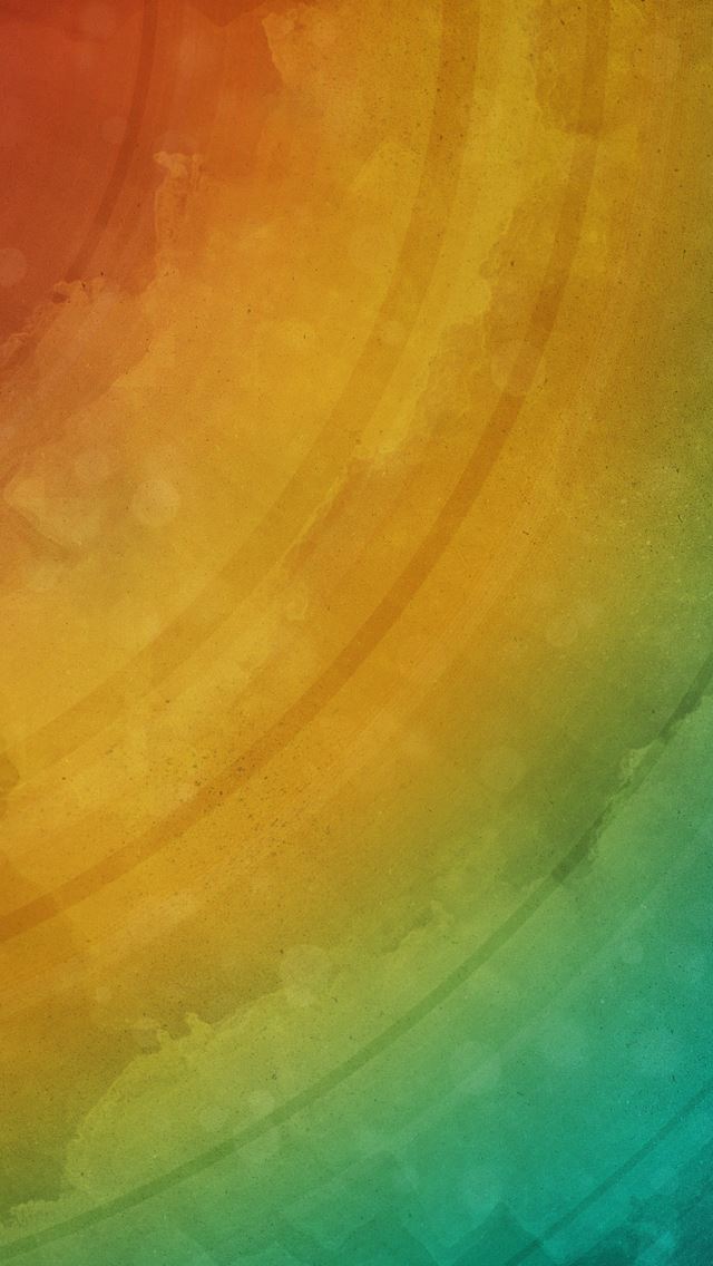 640x1136 Rainbow Colored Circles Abstract - circles iPhone Wallpaper