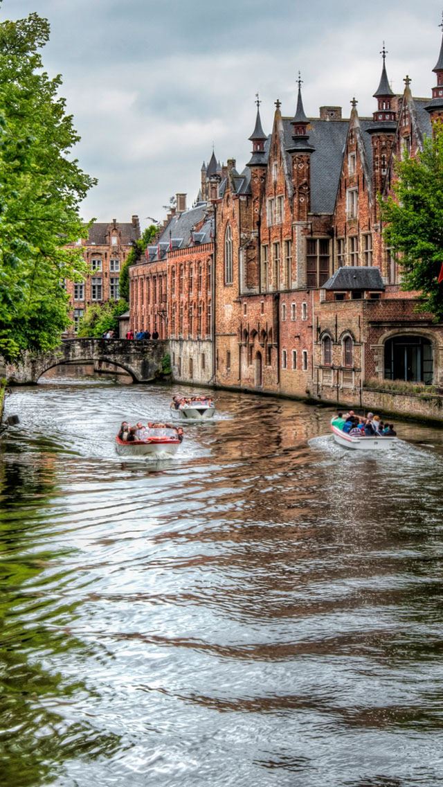 640x1136 Canal  - pink iPhone Wallpaper