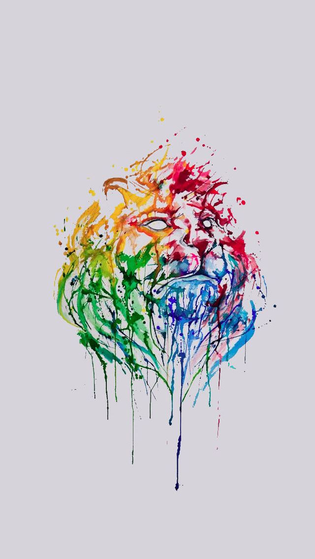 640x1136 Abstract Illustration Lion King - lion iPhone Wallpaper