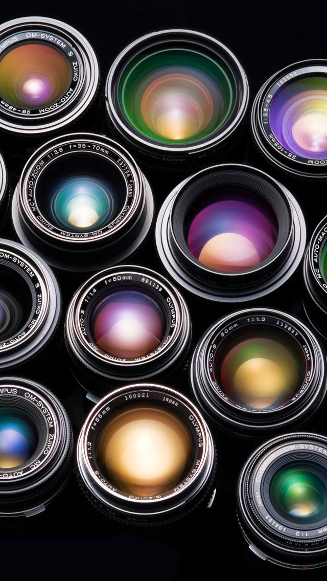 640x1136 Camera Lenses - camera iPhone Wallpaper