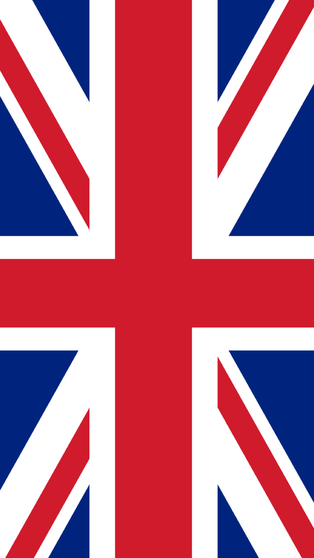 UK Flag Drawn iPhone Wallpapers Free Download