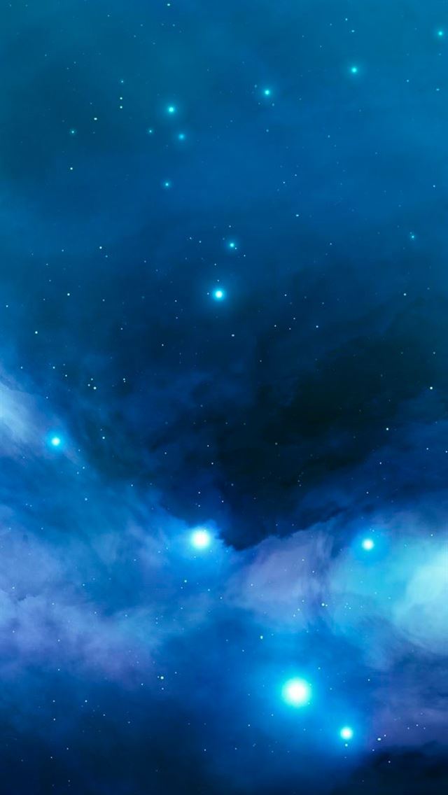 638x1136 Starry sky - pink iPhone Wallpaper