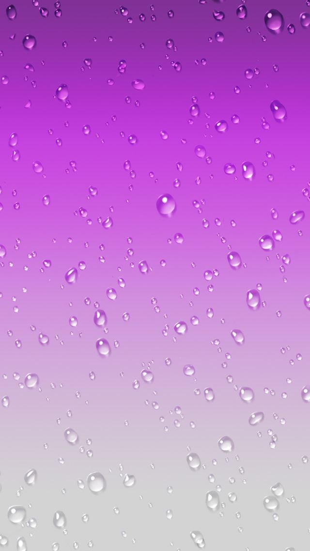 640x1136 Purple Raindrop - pure iPhone Wallpaper