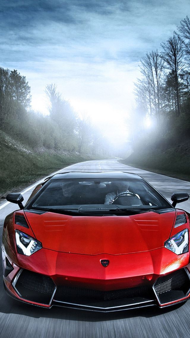 640x1136 Red Sportcar Drive - drive iPhone Wallpaper