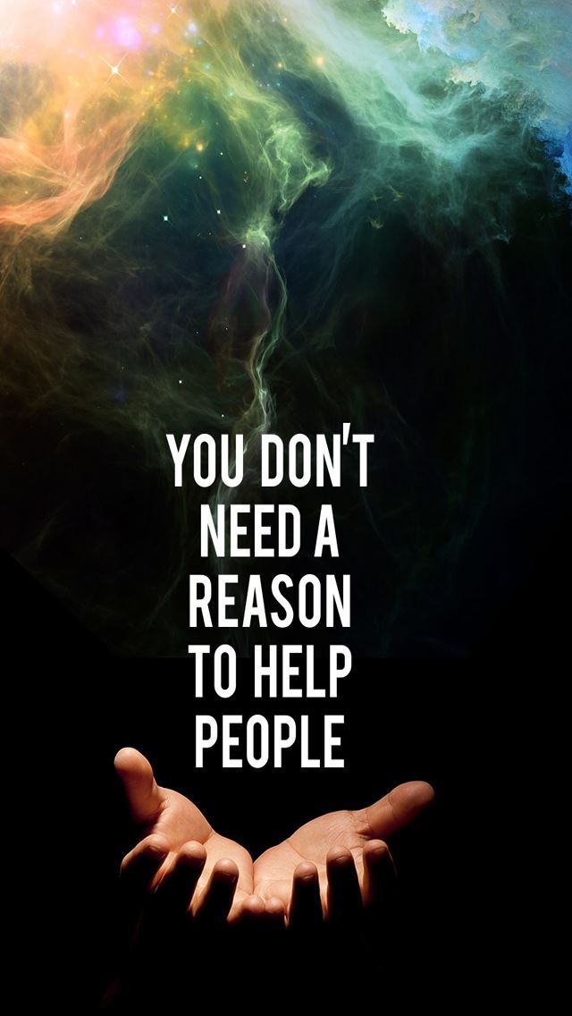 640x1136 Help People Quotes - words iPhone Wallpaper