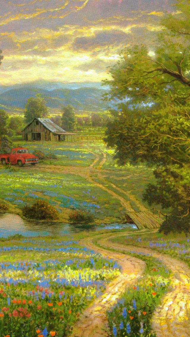 645x1136 Country road - country iPhone Wallpaper