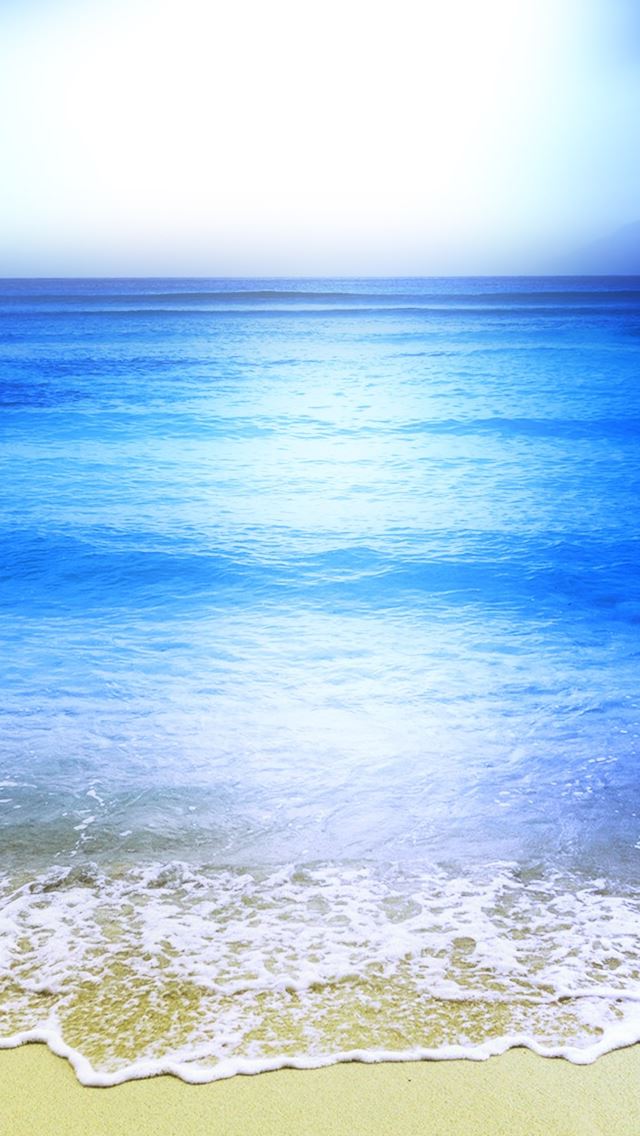640x1136 Calm Sea Wave -  iPhone Wallpaper