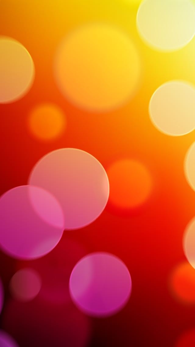 640x1136 Abstract Bokeh Circle - circle iPhone Wallpaper