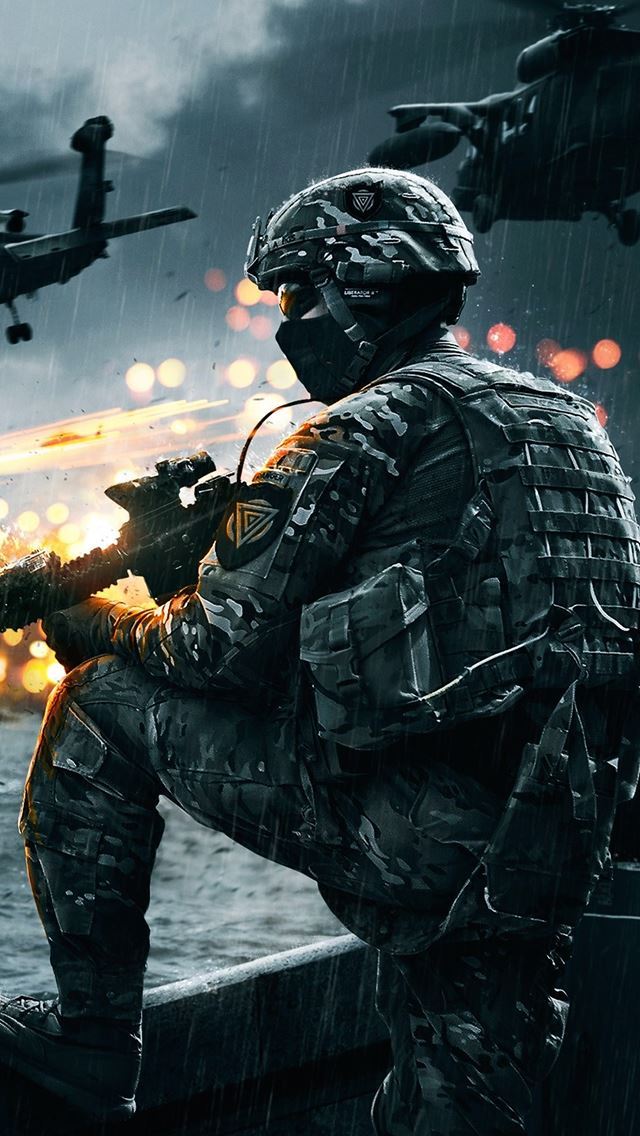 1284x2778 Battlefield 4 Soldier - war iPhone Wallpaper