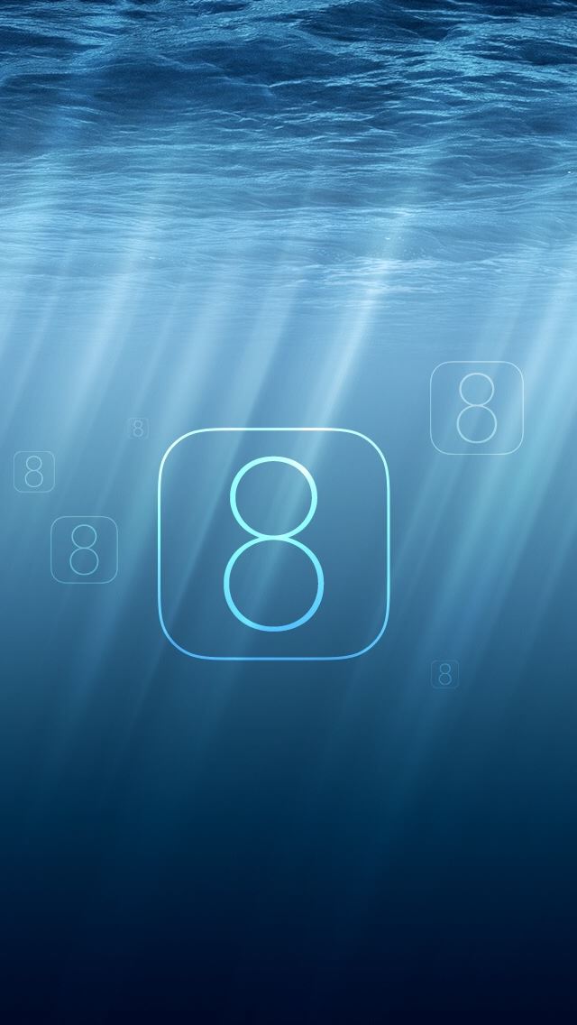 640x1136 Ocean Sunlight iOS 8 - ios8 iPhone Wallpaper