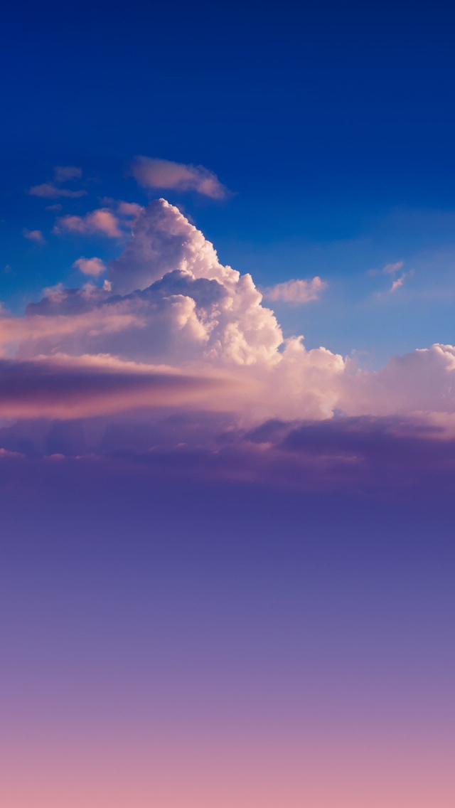 White Clouds Sky Wallpaper