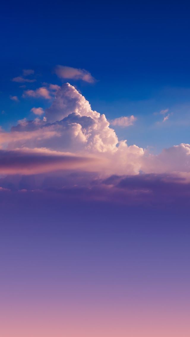 640x1136 Pure Cloudy Sky - clouds iPhone Wallpaper