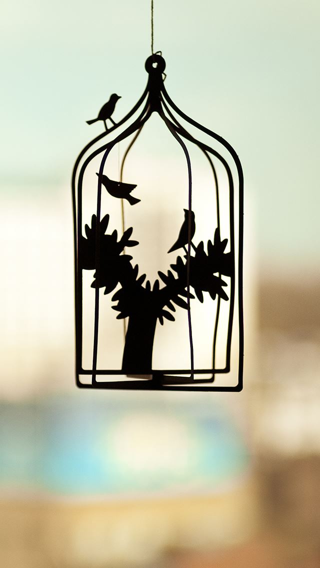 640x1136 Abstract Caged  - simple iPhone Wallpaper