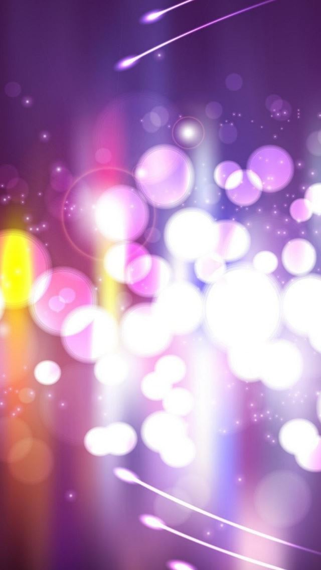 640x1136 Purple Shiny Circle Bokeh - bokeh iPhone Wallpaper