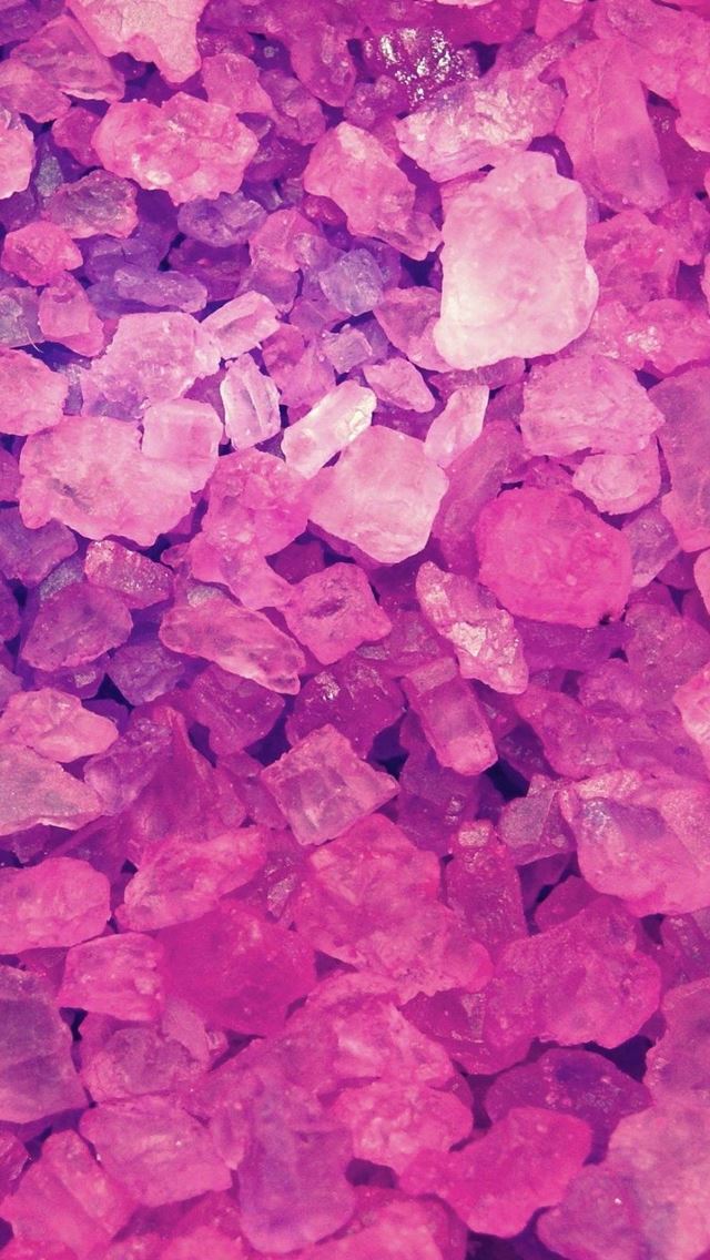 640x1136 Pink Crystals - pure iPhone Wallpaper