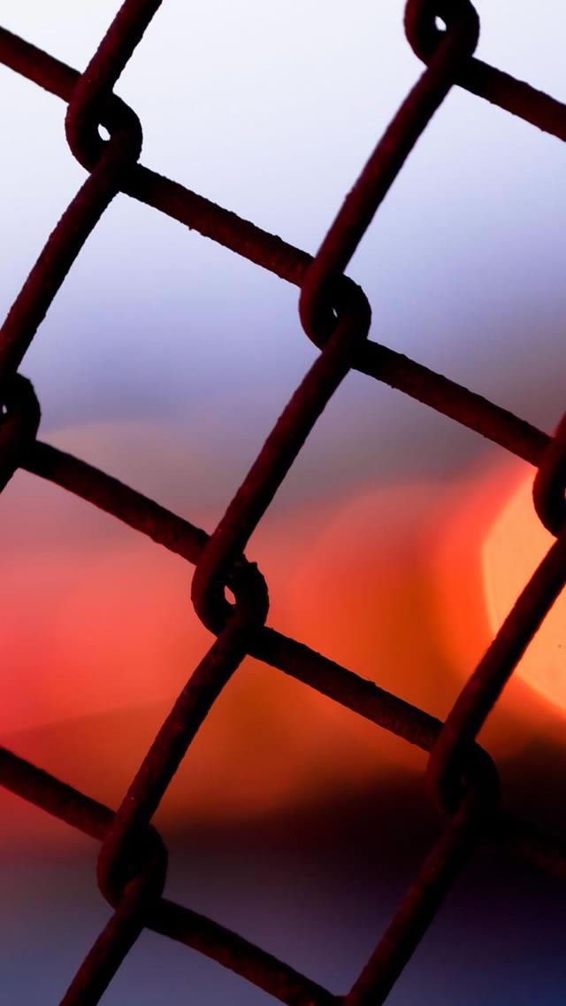 640x1136 Iron Fence Closeup - fence iPhone Wallpaper