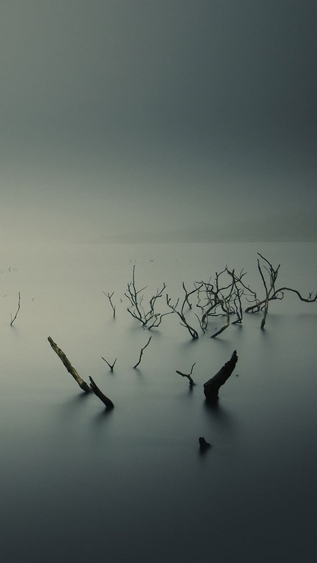 640x1136 Ubuntu Gnome Mist Fog Underwater - underwater iPhone Wallpaper