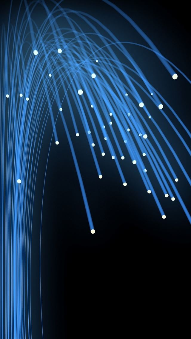 640x1136 Abstract Blue Shiny Fiber  - fiber iPhone Wallpaper