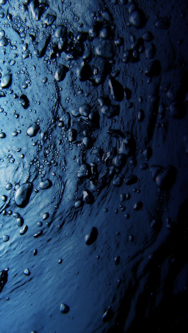 640x1136 Abstract Underwater Blister - sea iPhone Wallpaper