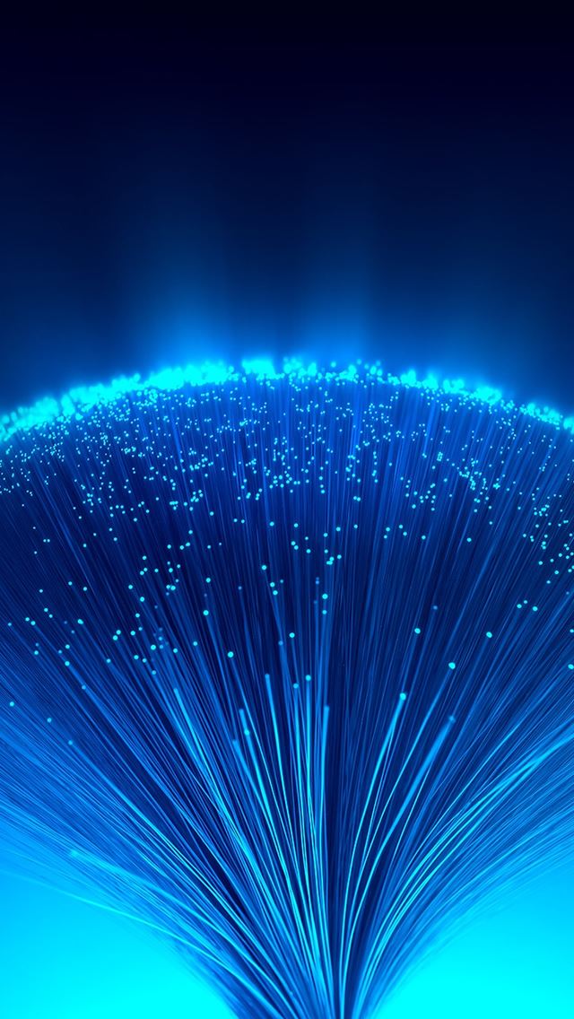 640x1136 Pure Shiny Blue Fiber Bunch - pure iPhone Wallpaper
