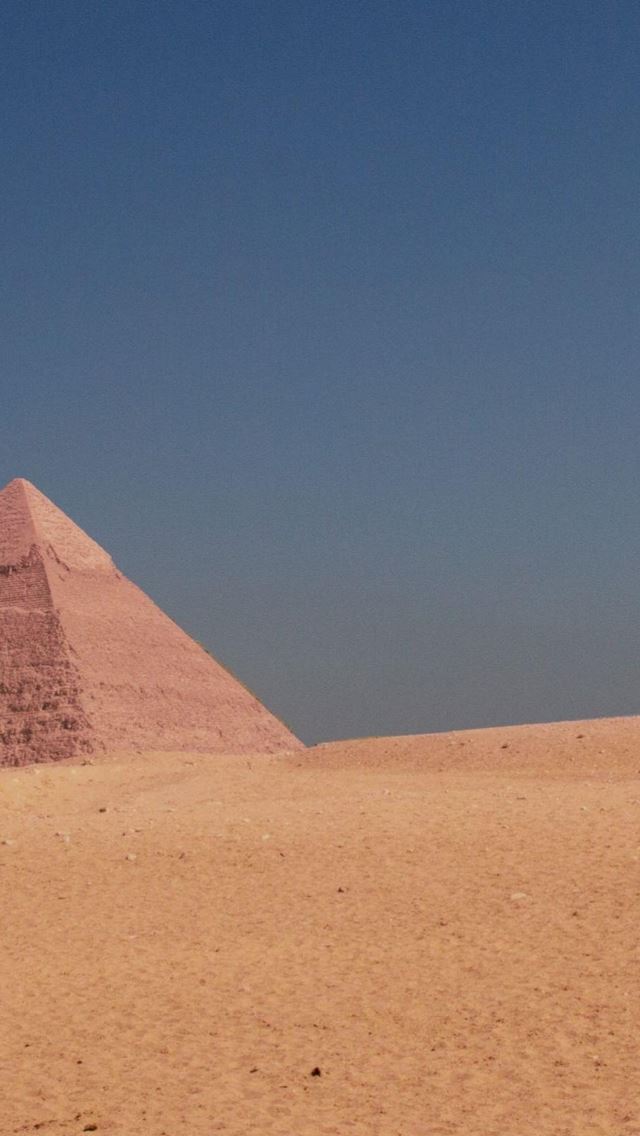 640x1136 Egipt Pyramid Blue Sky - pyramid iPhone Wallpaper