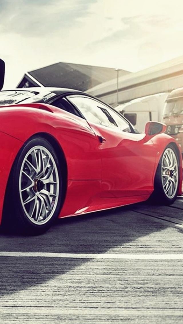640x1136 Ferrari 458 Italia GT3  - ferrari iPhone Wallpaper