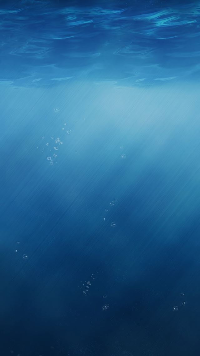 640x1136 Pure Blue Sunlight Undersea - sea iPhone Wallpaper
